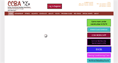 Desktop Screenshot of joinccba.org